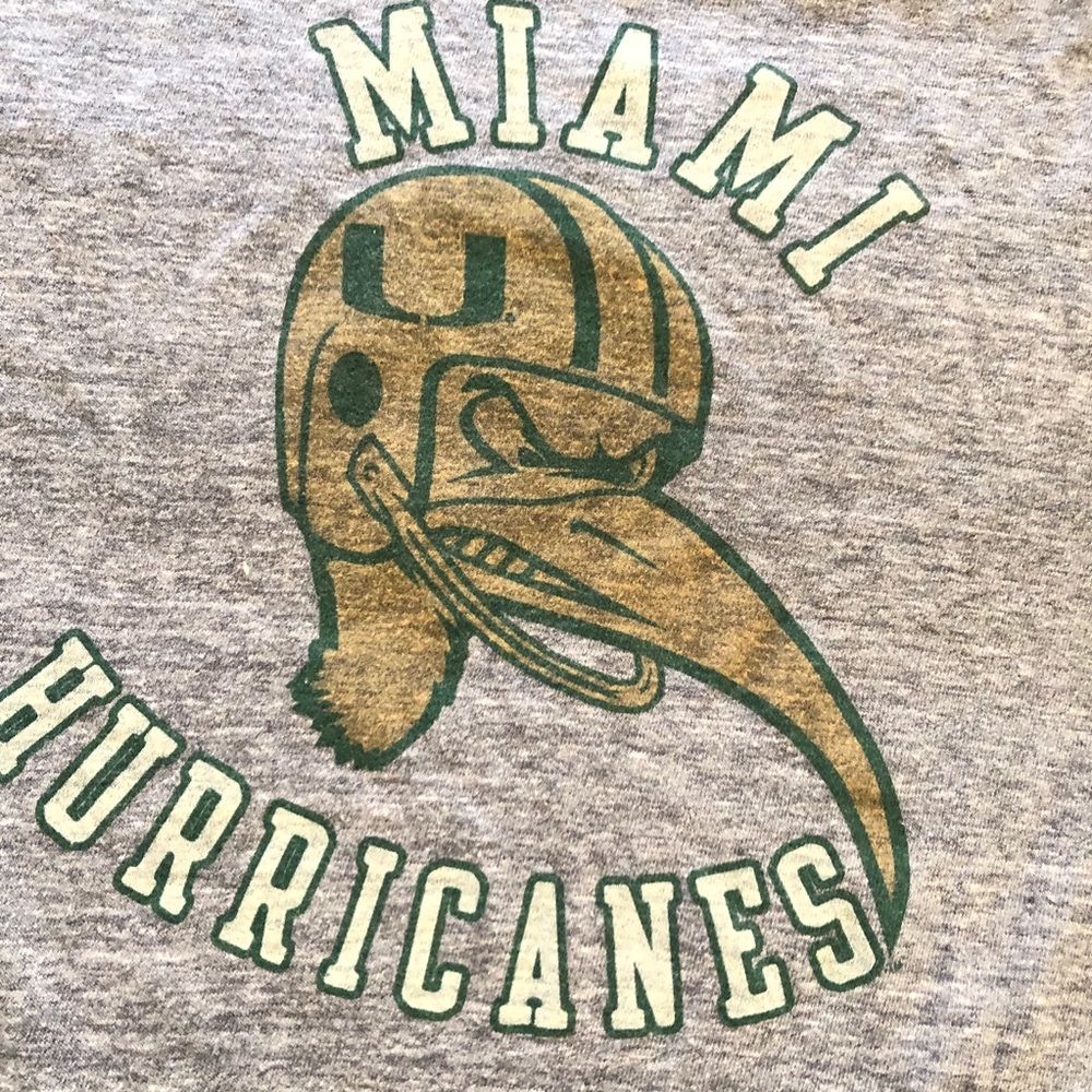 VINTAGE MIAMI HURRICANES T-SHIRT - Picture 2 of 3